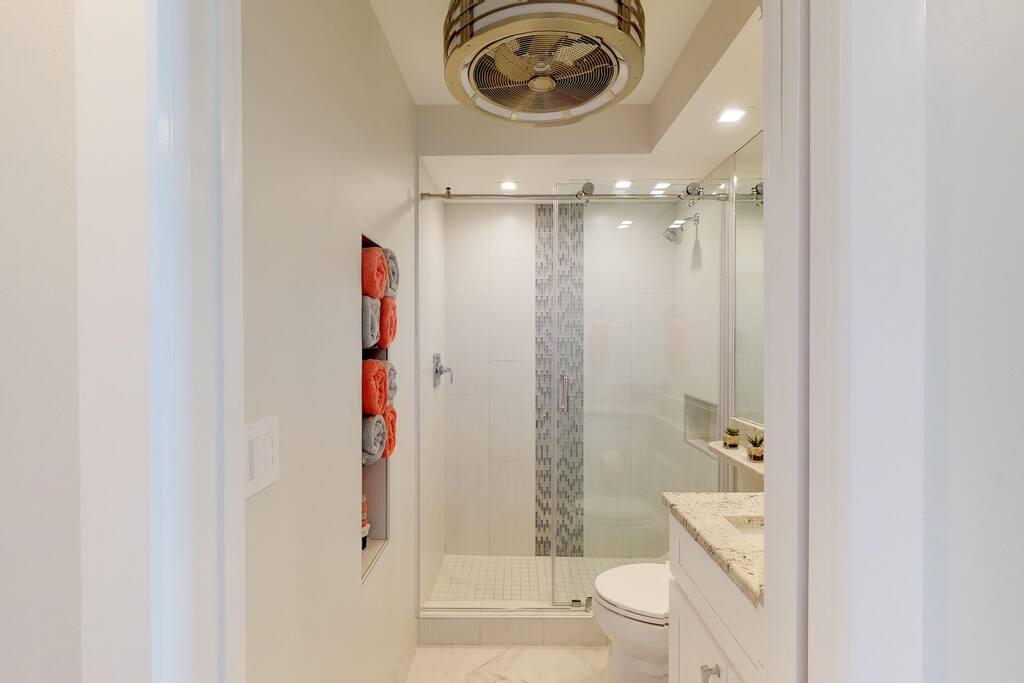 Beautiful Walk in Shower!