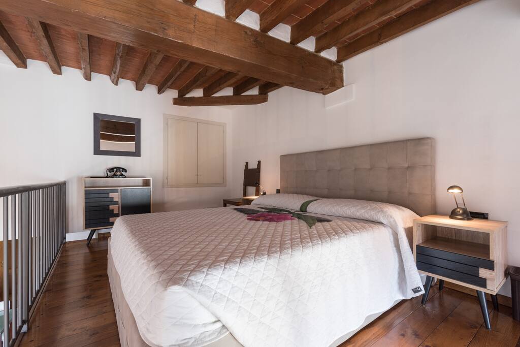 Loft double bed