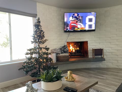 Best AirBnb in Town with Huge Hot Tub!