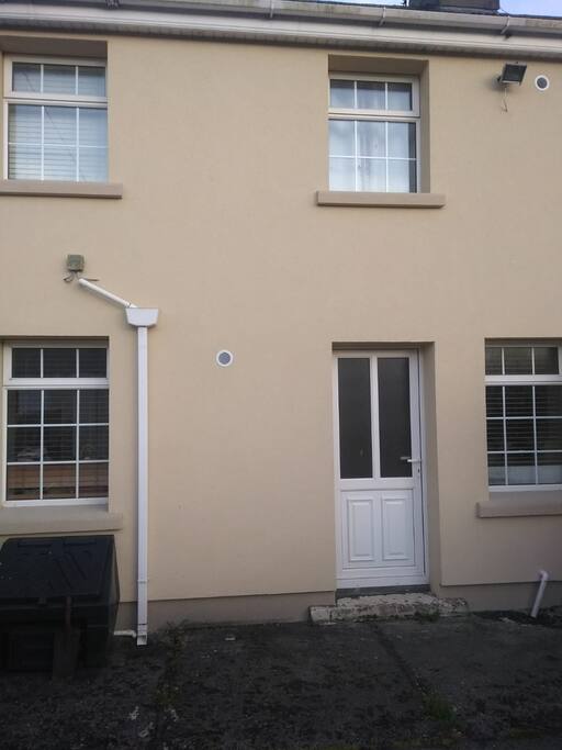 Rear elevation of property