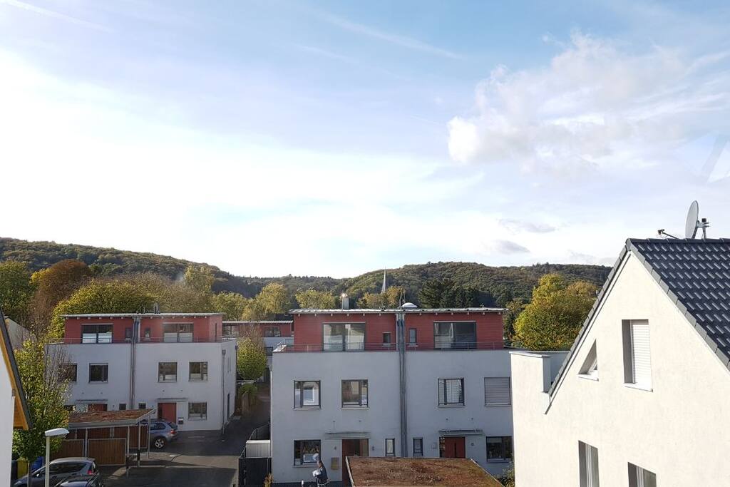 The view from the bedroom