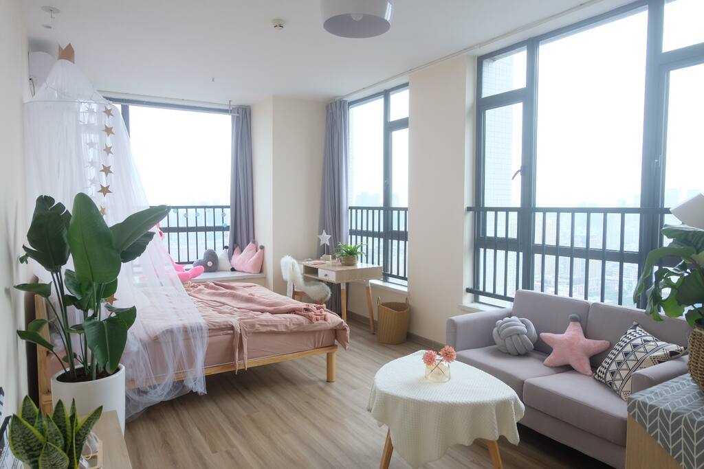 全景俯瞰大成都,屋内屋外都是景