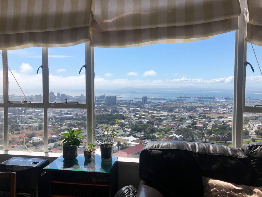 Living room view during daytime