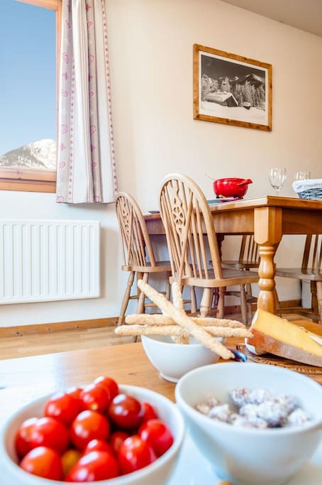 The living area is bright and spacious, perfect for relaxing after a wonderful day.
