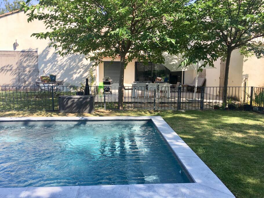 The swimming pool