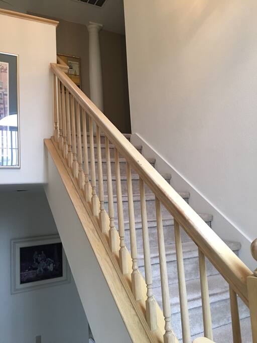 Same stairs to the room