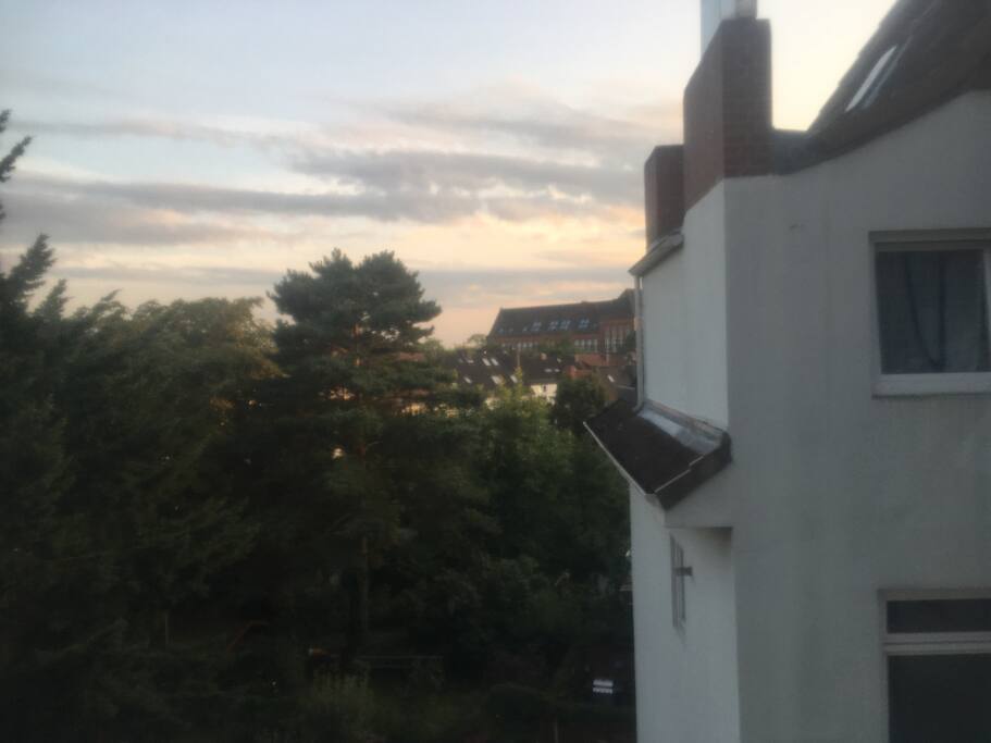 Schöner Ausblick aus dem Fenster :)