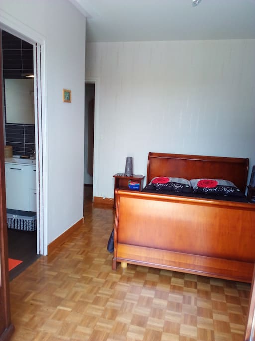 chambre 1 Rez de chaussée avec salle d'eau privative et possibilité lit d'appoint