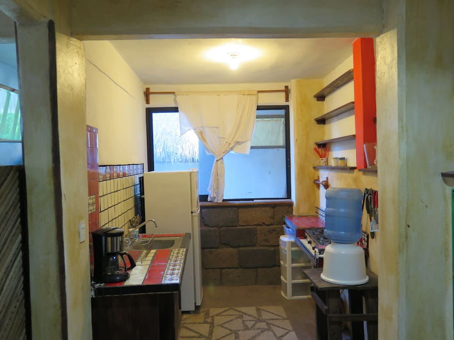 Fully-equipped kitchen for your private use only