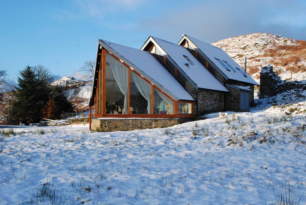 An unusual amount of snow