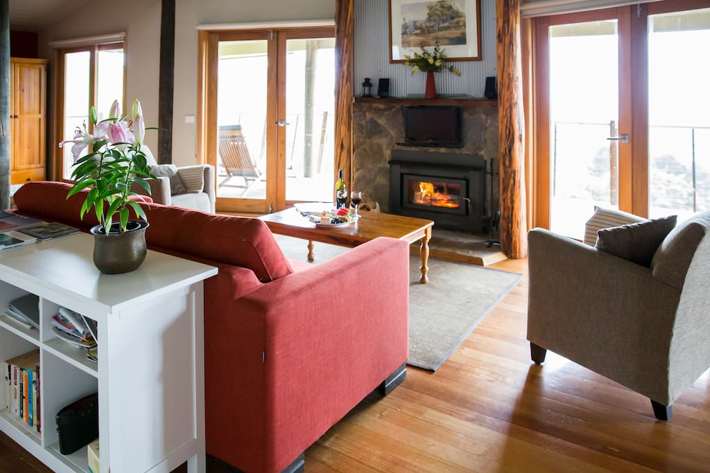 Living Area from the Kitchen