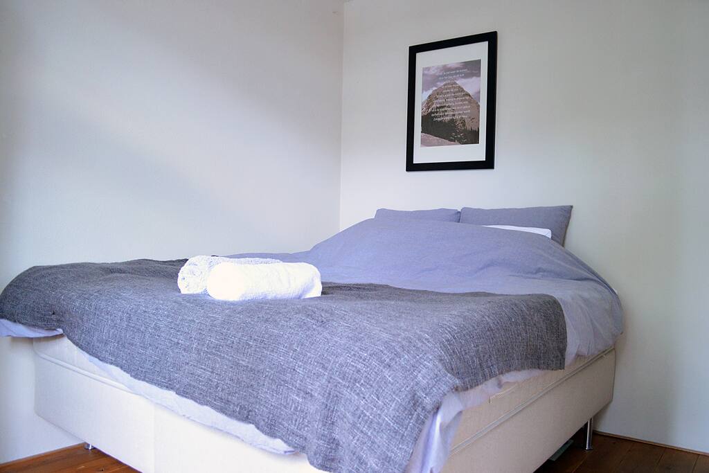 This bed is really comfortable, for a good night rest.