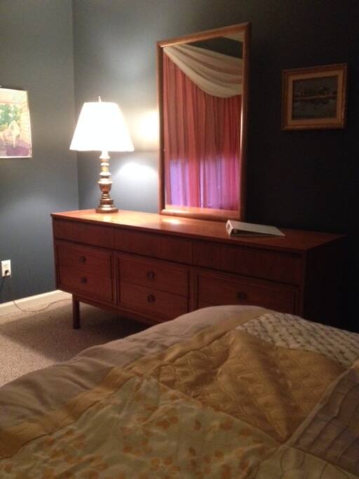 Plenty of room to unpack and settle in.