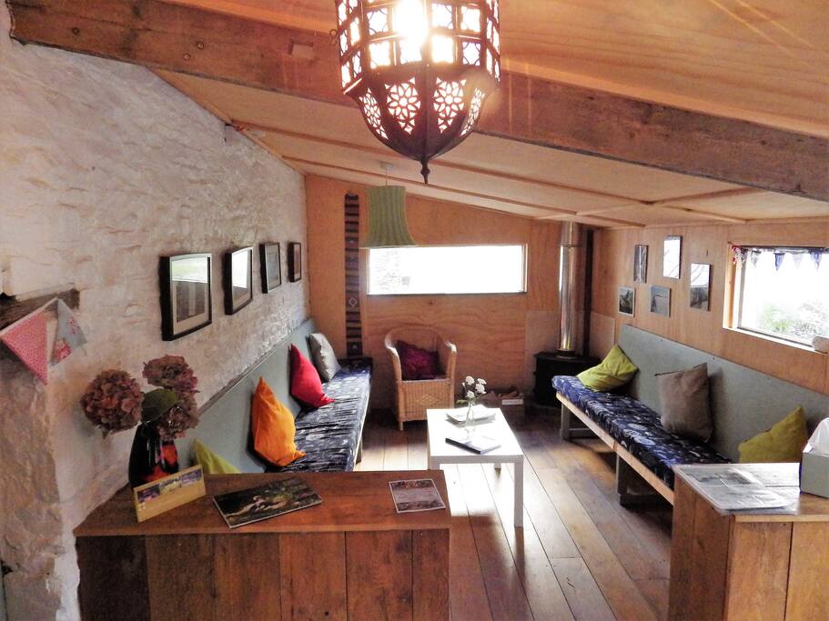 The cwtch with wood burner