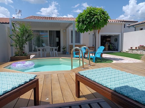 Villa with pool between Nîmes and Montpellier
