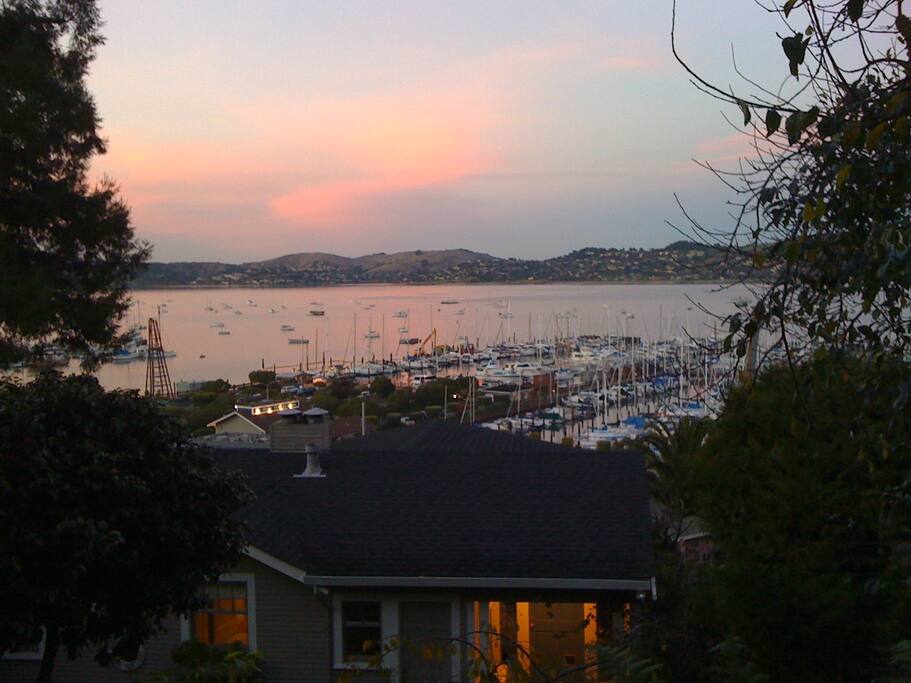 View from the deck