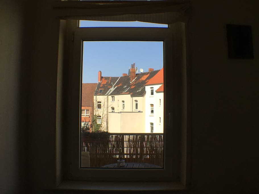 Blick aus dem Zimmer