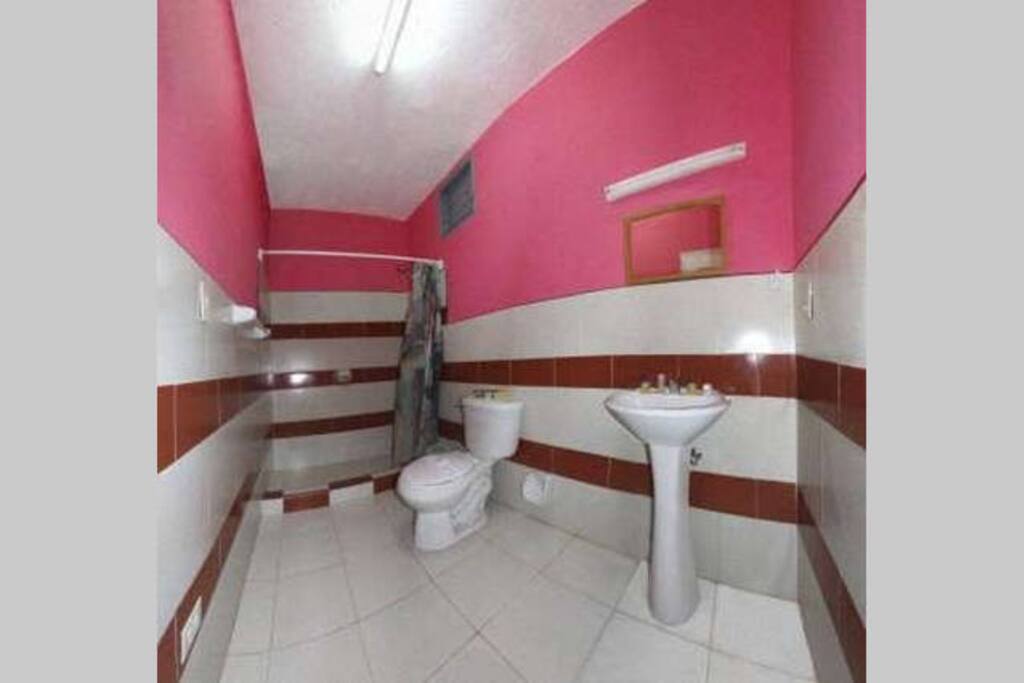 Clean and private bathroom