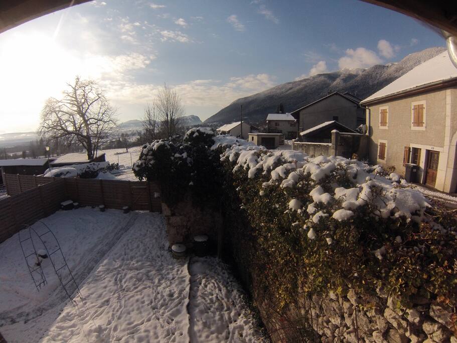 Vue fenêtre sud
