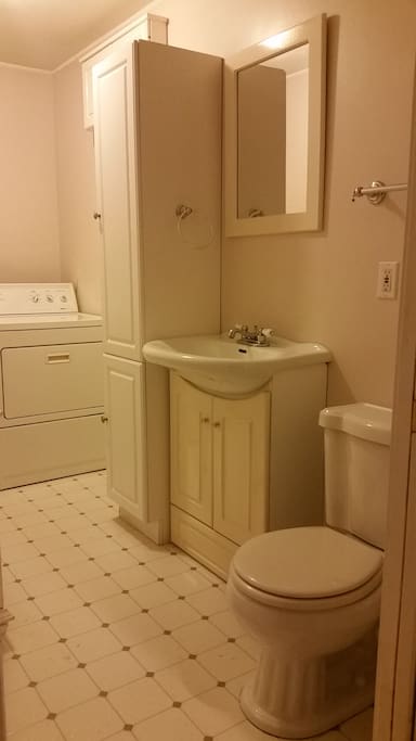 Laundry room for your outdoor clothing - and an extra 1/2 bath.
