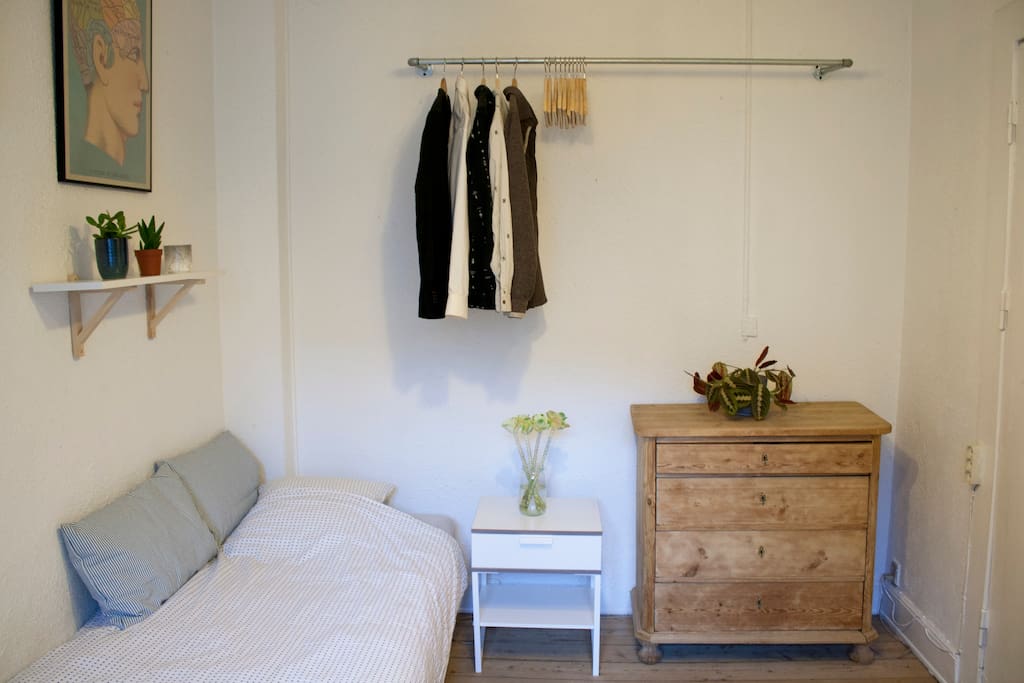 Wrinkled suitcase clothes? No way! You can hang your clothes on this hanger and put it in the drawer :)