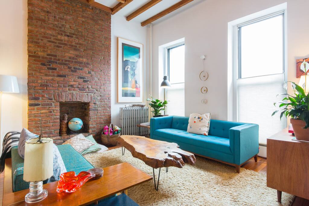 Peaceful living room.