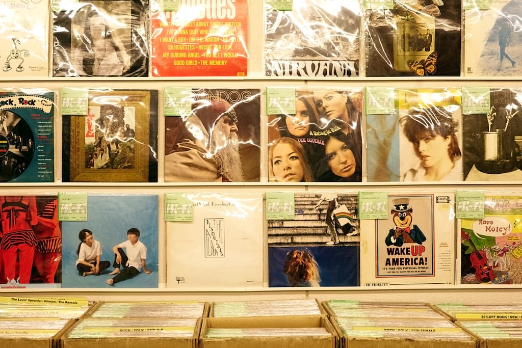 Record stores in Tokyo