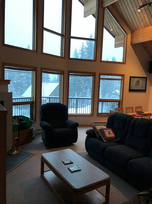 Living Room with Fireplace