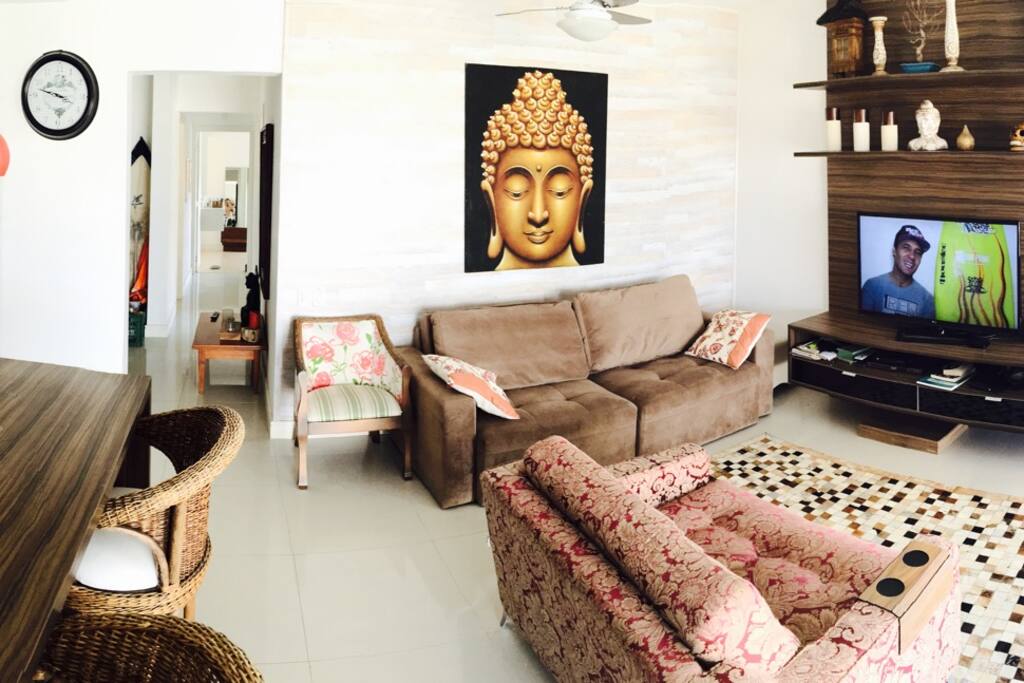 sala e cozinha amplos