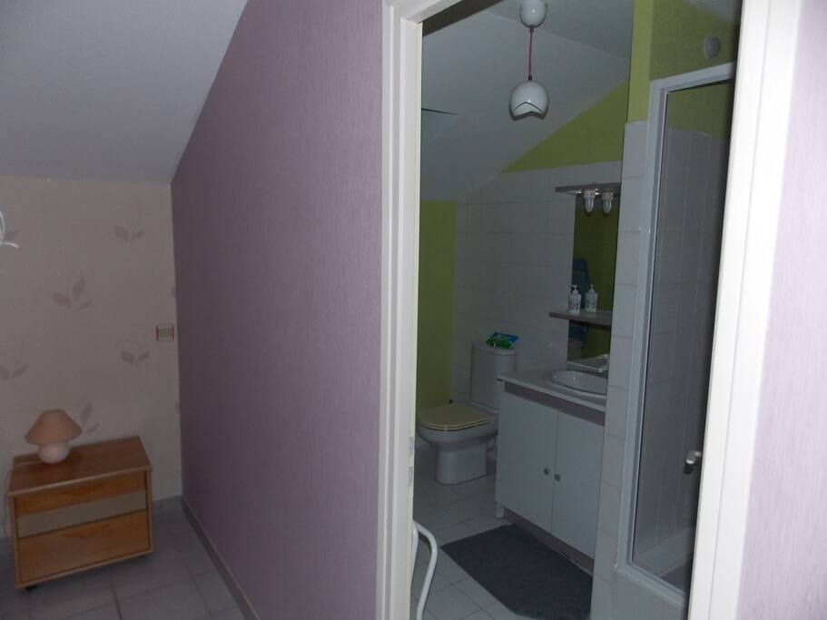 Salle de bain privée.