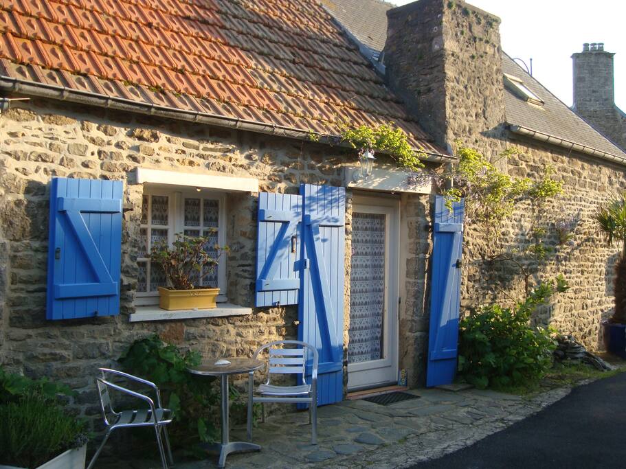 l'entrée du gîte...