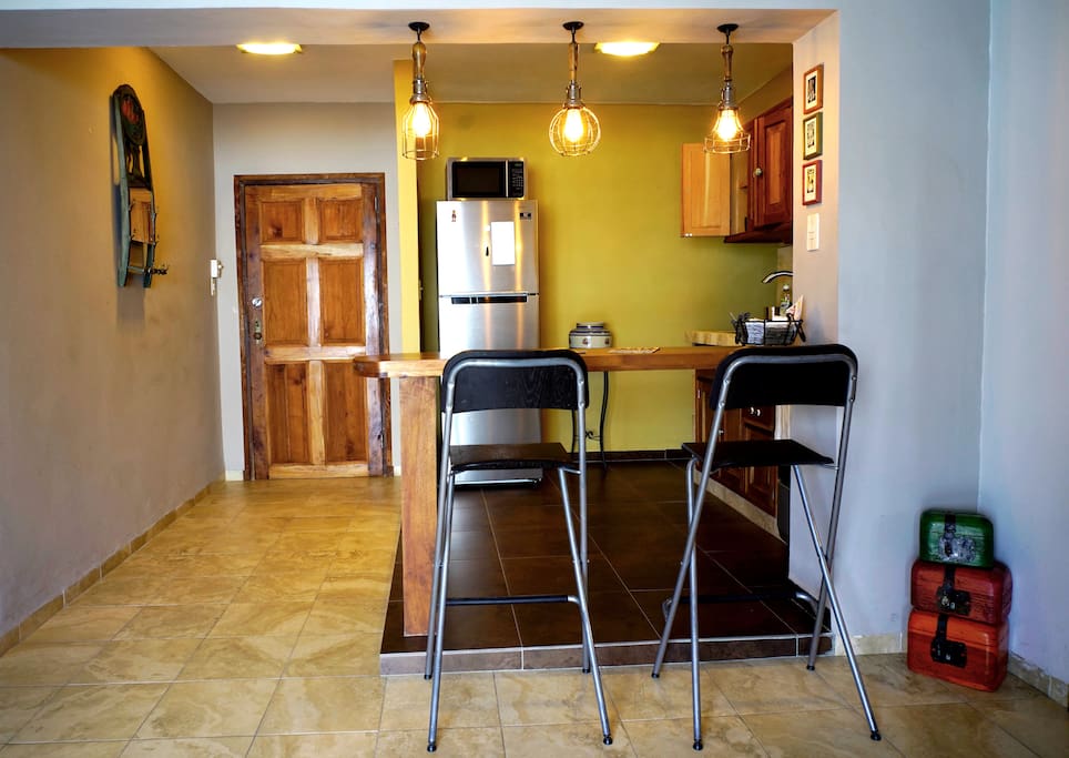 Renovated kitchen and brand new appliances.