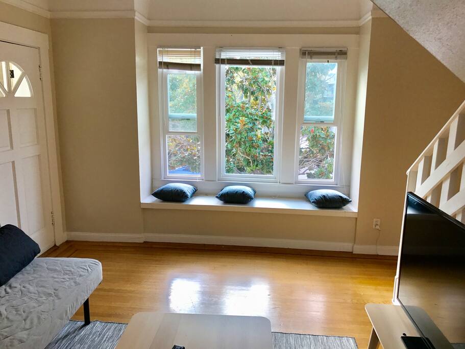 Bright peaceful living room