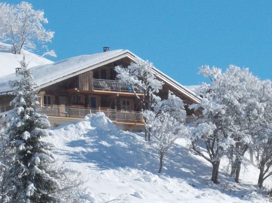 Chalet "la croix" pour les amoureux de la nature