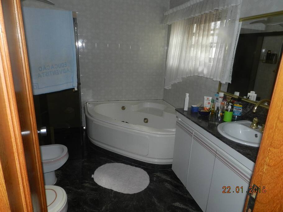 Banheiro da Suite master