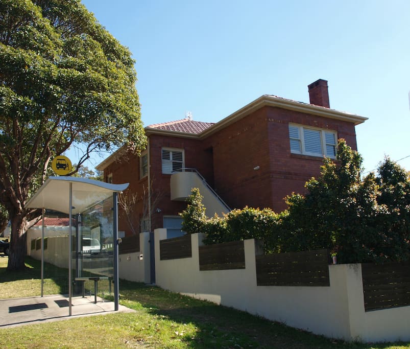 Street view - Located on 2nd floor with Public Transport at the front gate to both Warringah Mall, Manly and City (Mon - Fri)