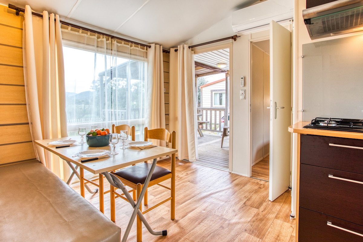 Top Airbnb: Ideal mobile home close to Lozari beach in Belgodère