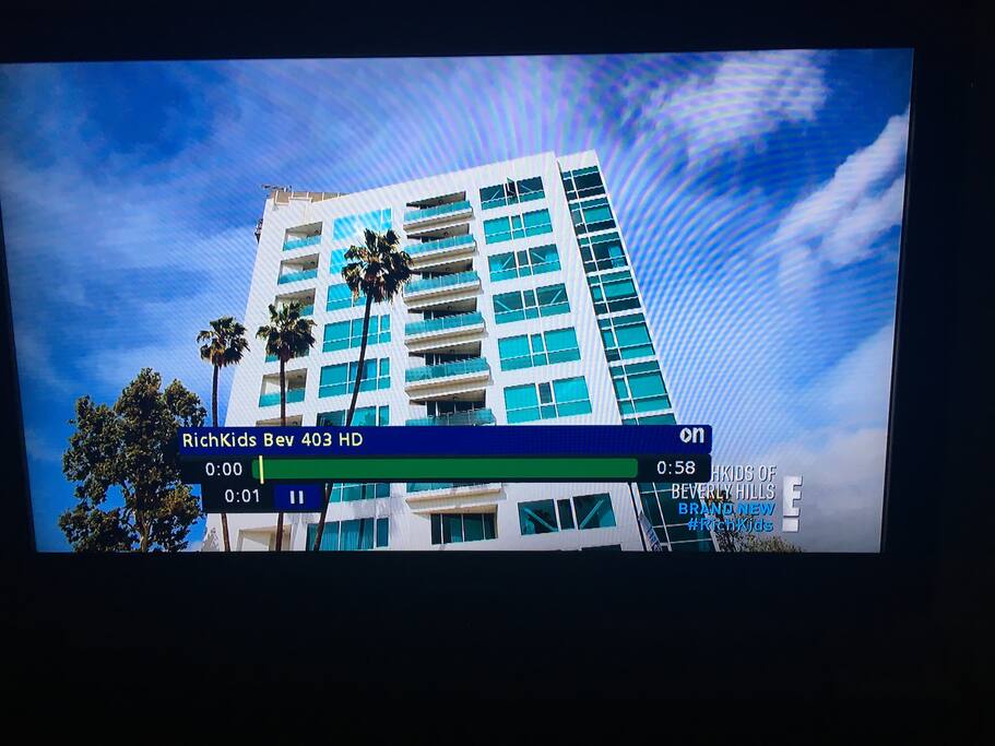 One bedroom penthouse with million dollar views, as seen on E entertainment "Rich Kids of Beverly Hills"