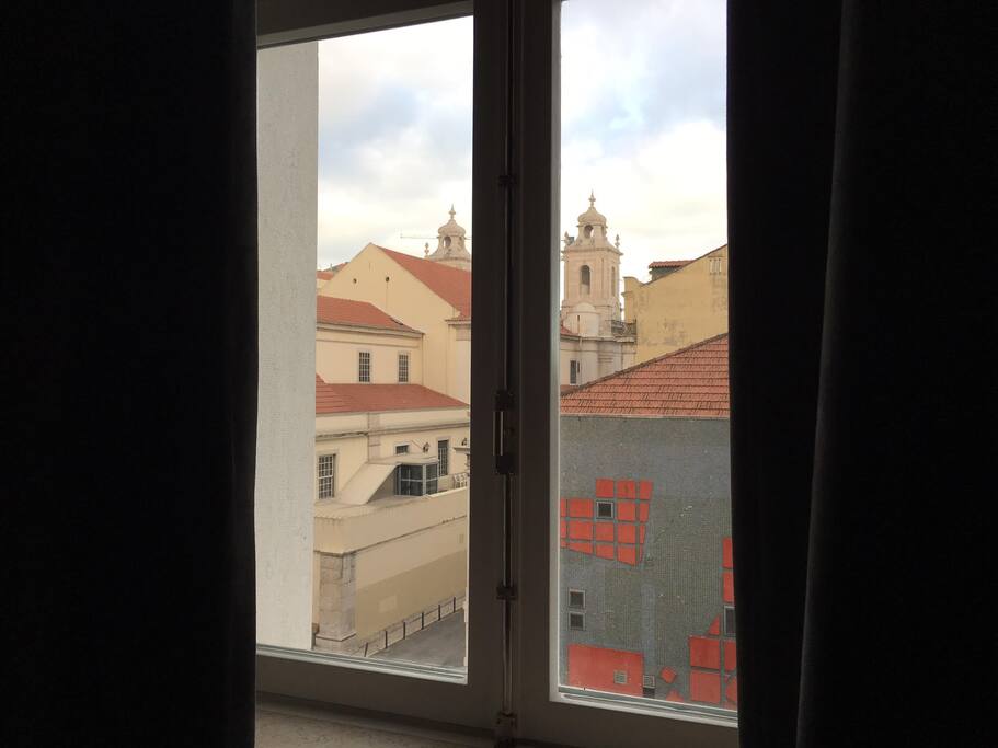 View to old Lisbon.