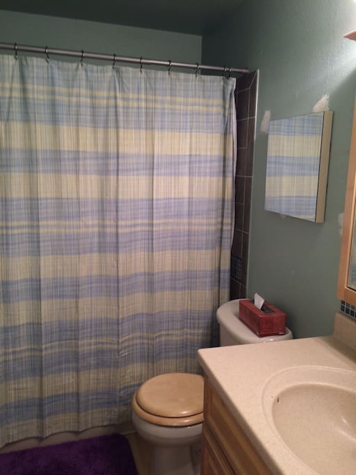 You have your own bathroom--very private.