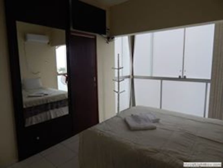 Cama de casal - 2 hóspedes. 2 andar.