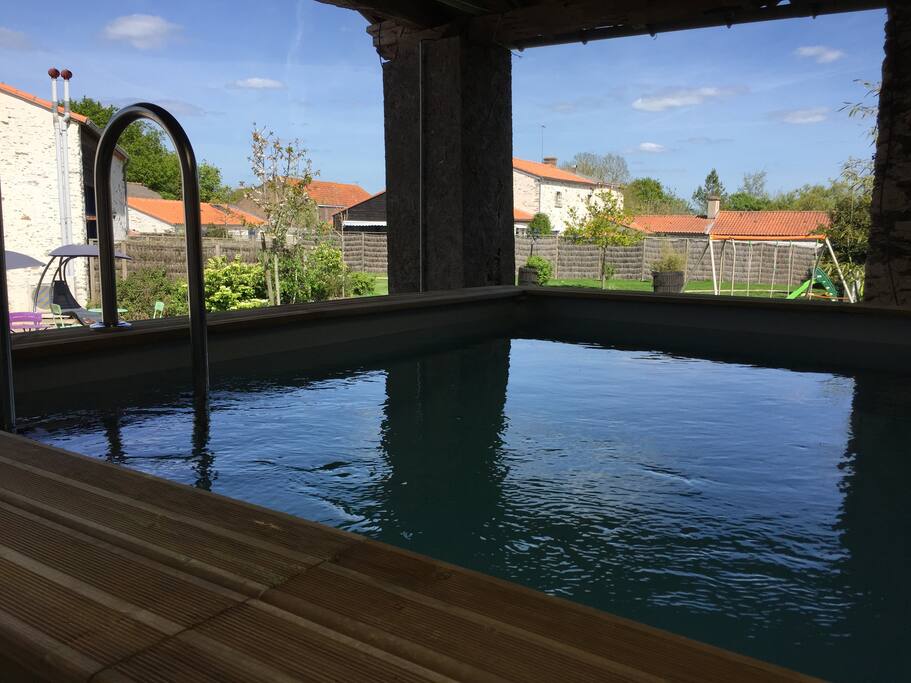 Piscine chauffée
