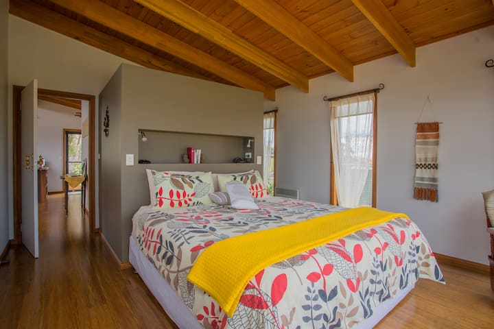 Master bedroom and ensuite