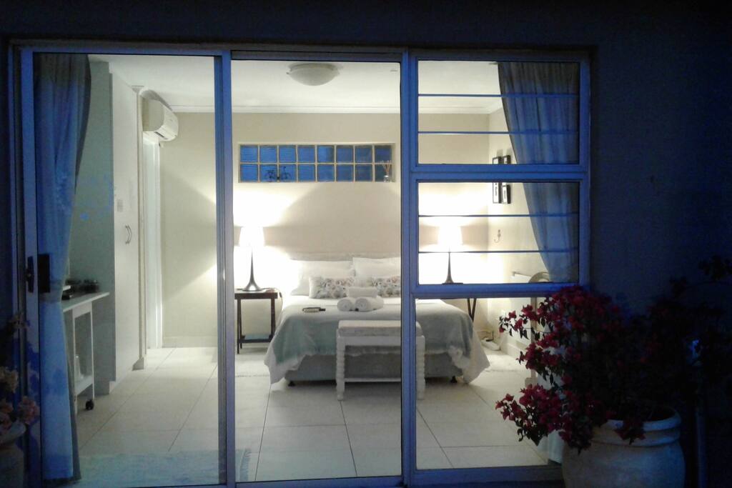 The blue room...night time effect