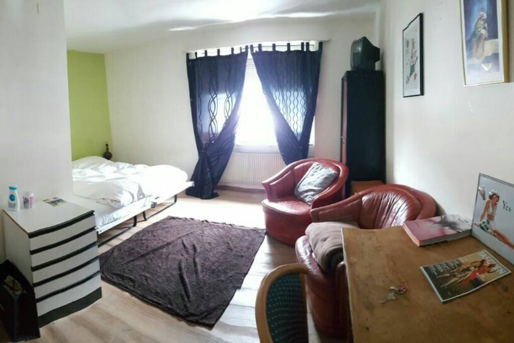 the flat