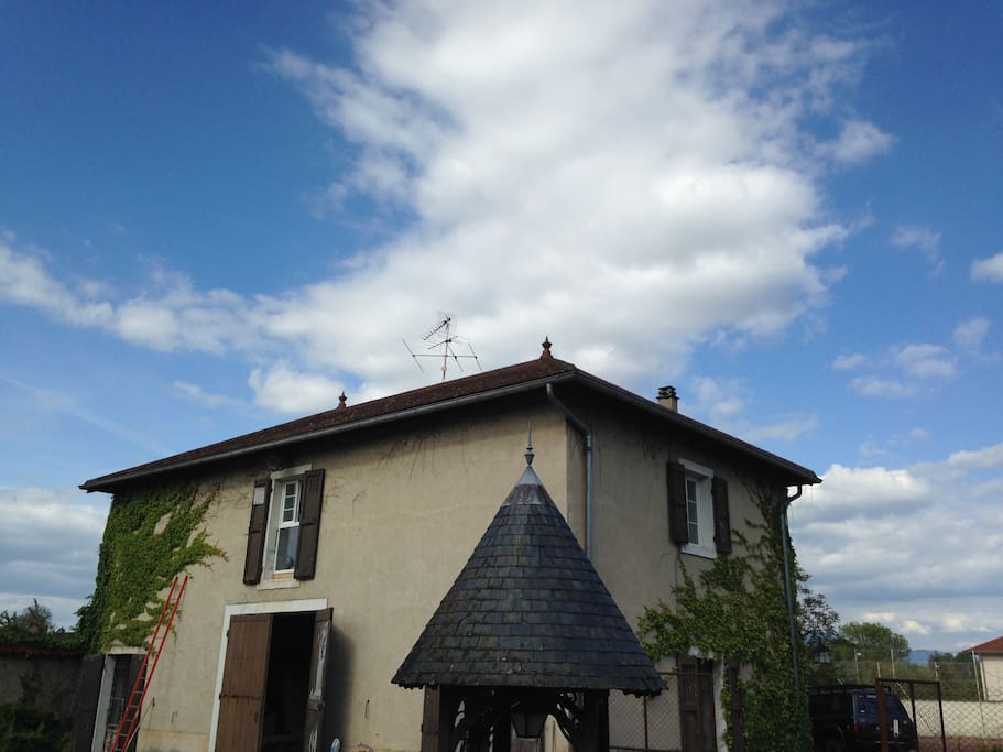 Gîte à l'étage de cette dépendance