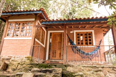 Chalé aconchegante em Sto Antônio do Pinhal