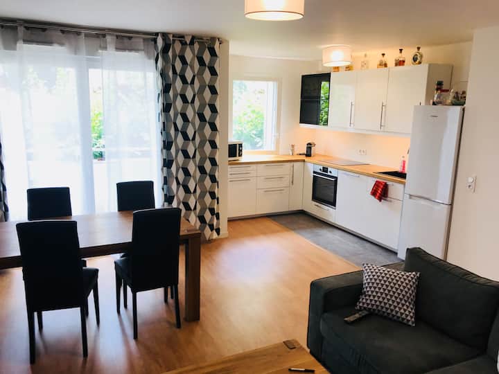 3-room apartment near Paris and Versailles