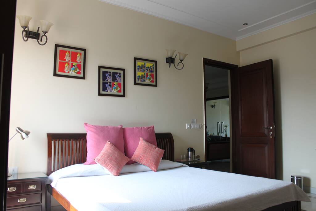 Every room has it's own personality. Check out the quirky art on the walls!