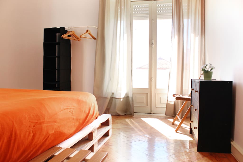 double bed room /private with balcony with ocean view